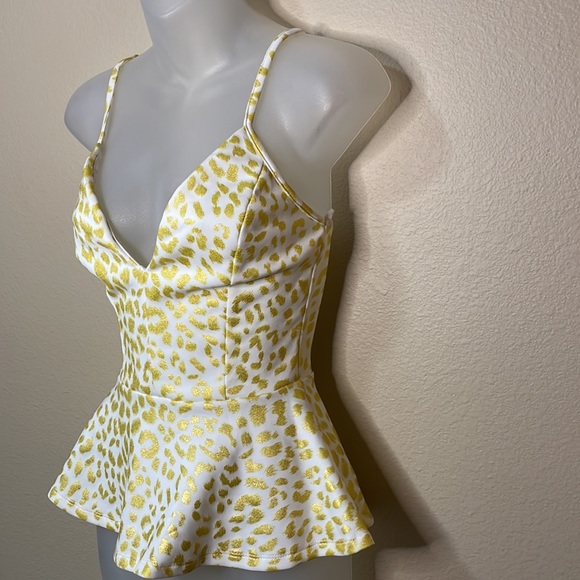 Arden B peplum top XS NWT - Picture 5 of 9